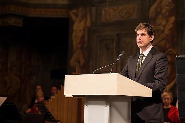 2016-11-14 19-04-38 04  - Kopie.jpg - Festakt zumn Gedenken an den 300 Todestag von Gottfried Wilhelm Leibniz  am 14.11.2016 in Hannover (Niedersachsen). Foto: Ulrich Stamm/Stadtreporter.deNur redaktionelle Verwendung-Foto ist honorarpflichtig- Belegexemplar erbeten!